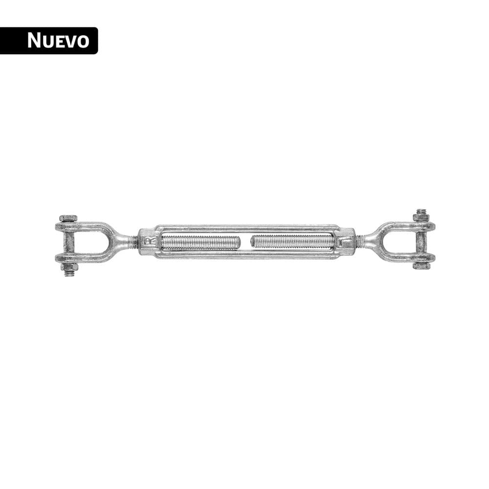 Tensor forjado 1/2" quijada - quijada, galvanizado, FIERO, foto 1 de 4