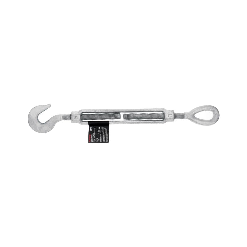 Tensor de acero forjado 3/4x9" ojo-gancho, galvanizado FIERO, foto 1 de 4
