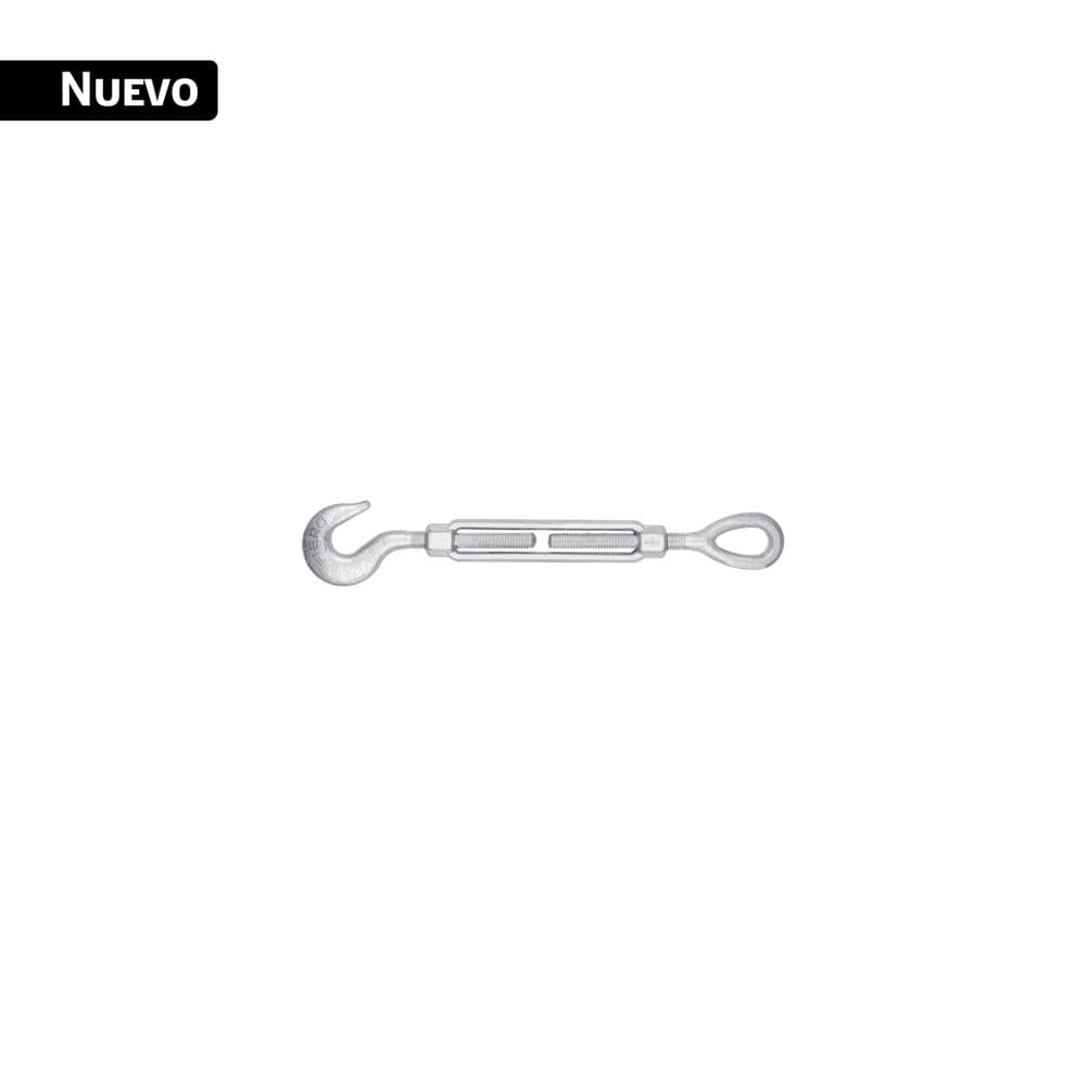 Tensor de acero forjado 5/8x6" ojo-gancho, galvanizado FIERO, foto 1 de 2