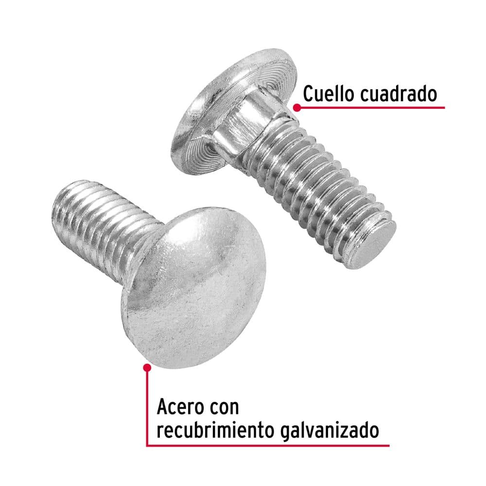 Bolsa con 40 tornillos 3/8" x 1" tipo coche, FIERO, foto 1 de 4