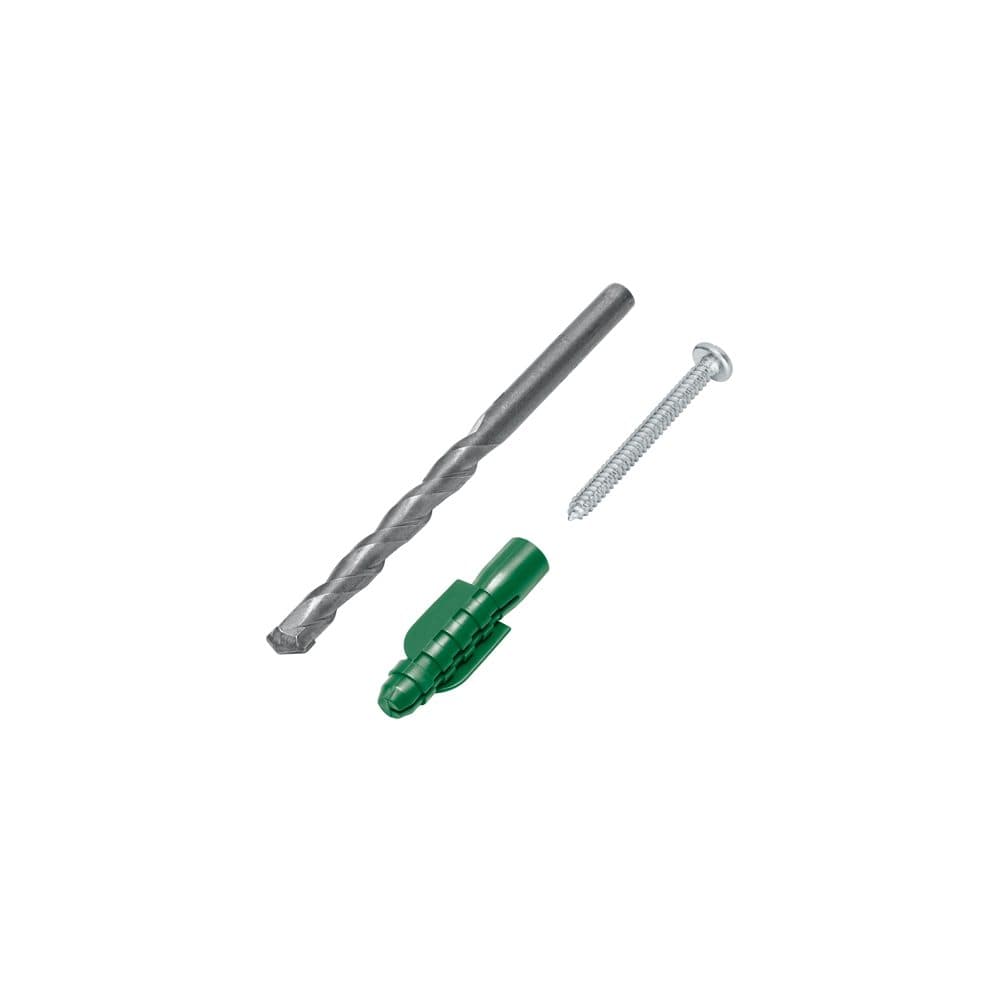 Kit de 20 taquetes 1/2" con pijas #14 y 1 broca 1/2", FIERO, foto 1 de 4