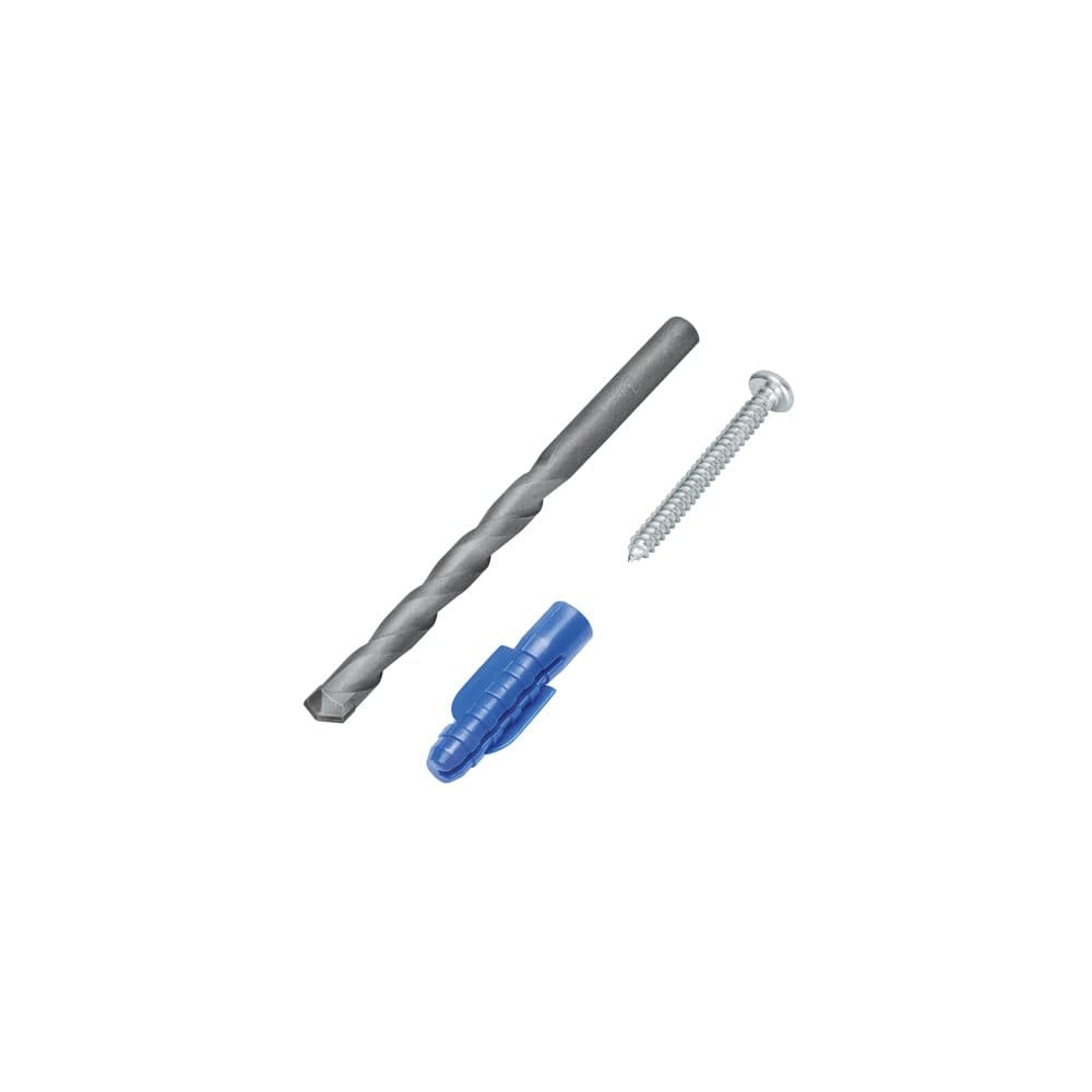 Kit de 20 taquetes 3/8" con pijas #12 y 1 broca 3/8", FIERO, foto 1 de 4