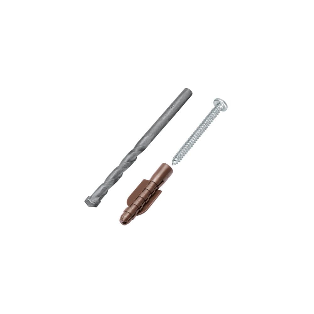 Kit de 20 taquetes 5/16"con pijas #10 y 1 broca 5/16", FIERO, foto 1 de 4