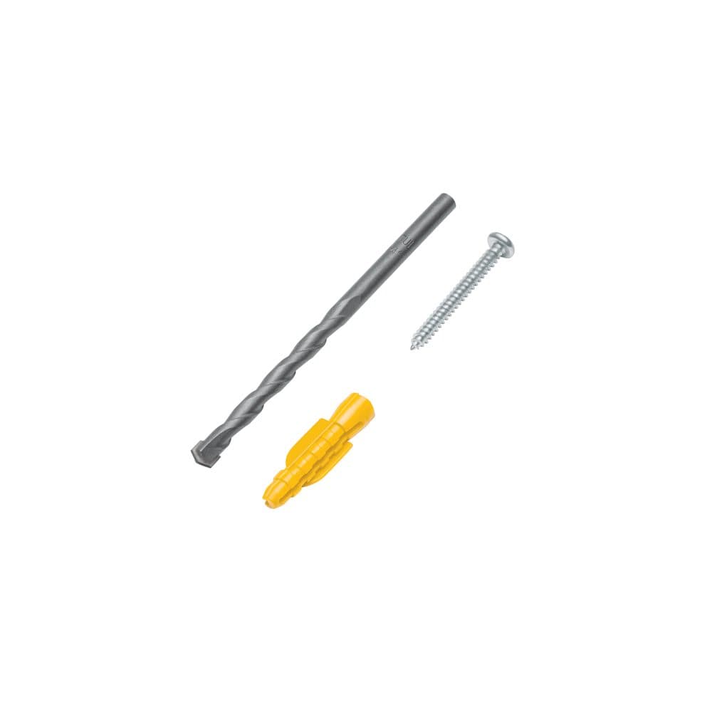 Kit de 20 taquetes 7/32" con pijas #8 y 1 broca 1/4", FIERO, foto 1 de 4
