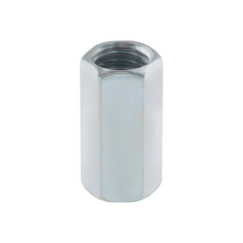 Bolsa con 5 tuercas cople, 1/2" acero galvanizado , FIERO