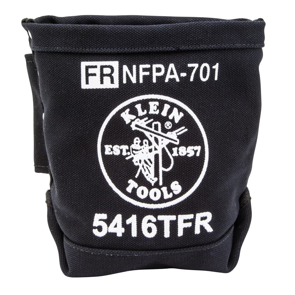 Klein Tools Bolsa de lona n.º 4 ignífuga de 12,7 × 25,4 × 22,9 cm para pernos