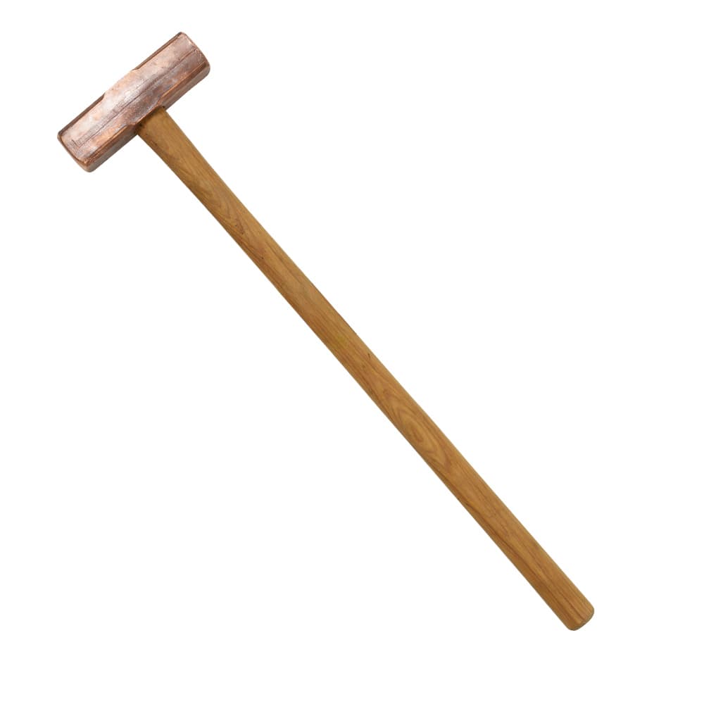 Klein Tools Martillo de cobre - Mango de madera - 4 lb (1,8 kg)