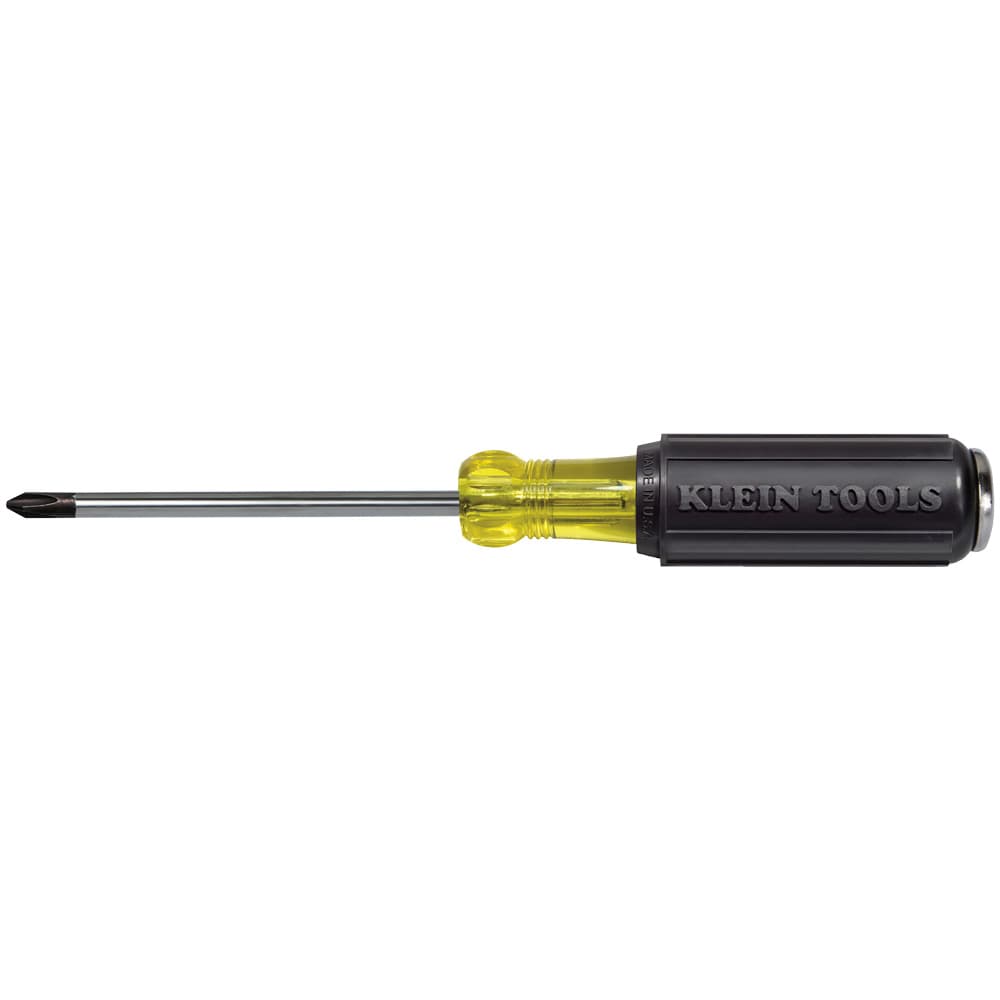 Klein Tools Desarmador para demolición de punta Phillips n.º 2 con barra redonda de 10 cm, foto 1 de 4