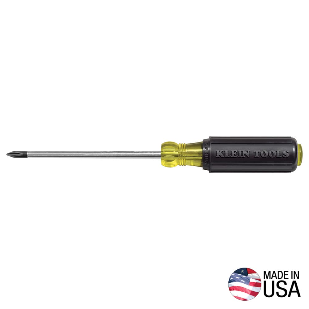 Klein Tools Desarmador miniatura de punta Phillips n.º 0 con barra redonda de 8 cm, foto 1 de 2
