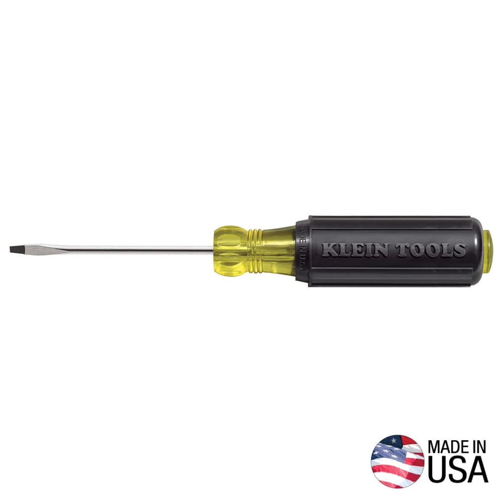 Klein Tools Desarmador miniatura de punta plana de 0,16 cm con barra redonda de 5 cm, foto 1 de 2