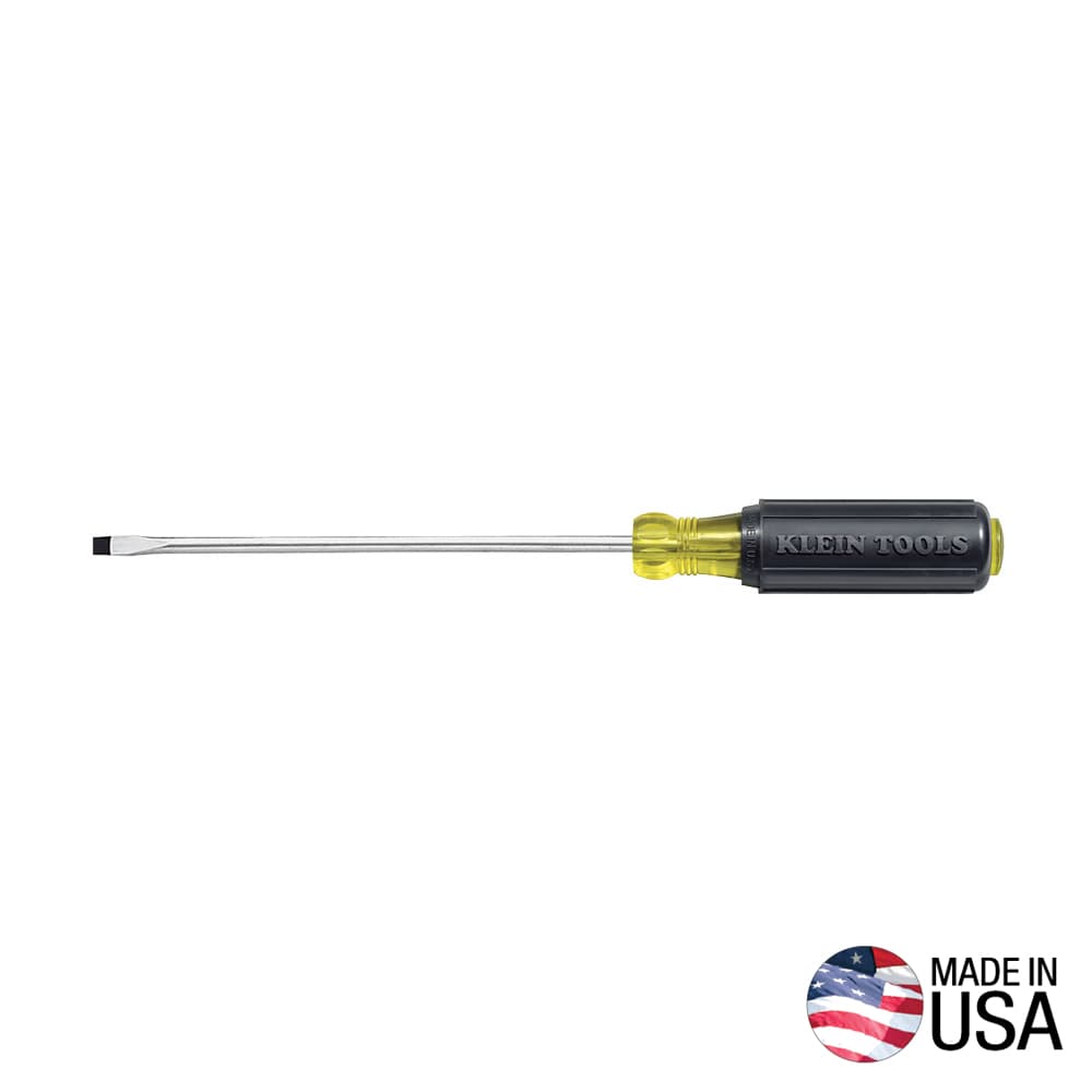 Klein Tools Desarmador miniatura de punta cabinet de 0,3 cm con barra redonda de 8 cm, foto 1 de 2