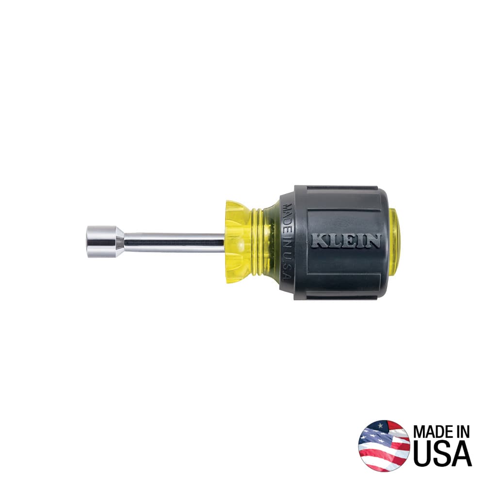 Klein Tools Desarmador de caja tipo trompo de 1/4'' con barra de 38 mm, foto 1 de 1