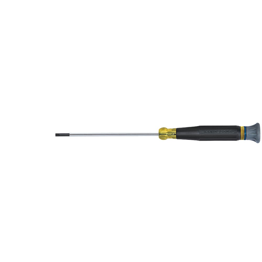 Klein Tools Desarmador para uso electrónico de 0,3 cm punta cabinet con barra redonda de 10 cm, foto 1 de 2