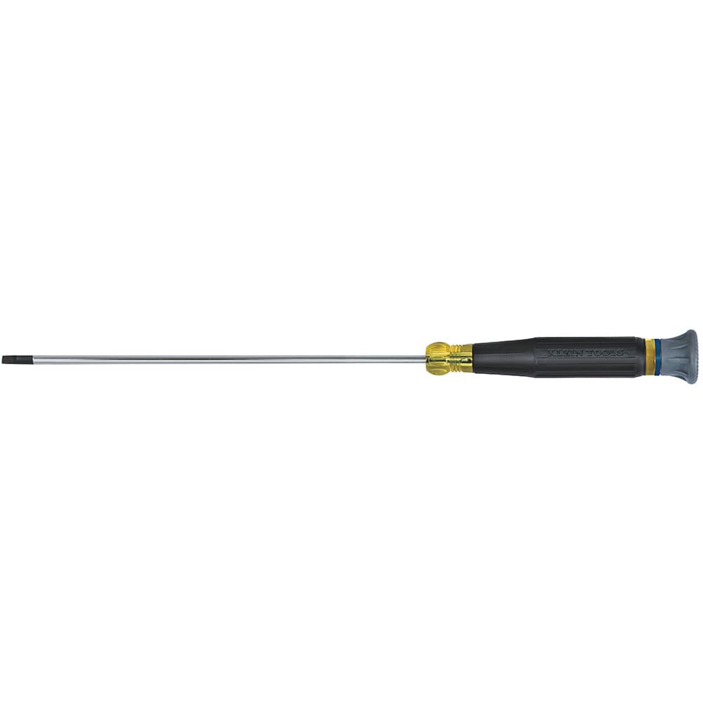 Klein Tools Desarmador para uso electrónico de 0,3 cm punta cabinet con barra redonda de 15 cm, foto 1 de 1
