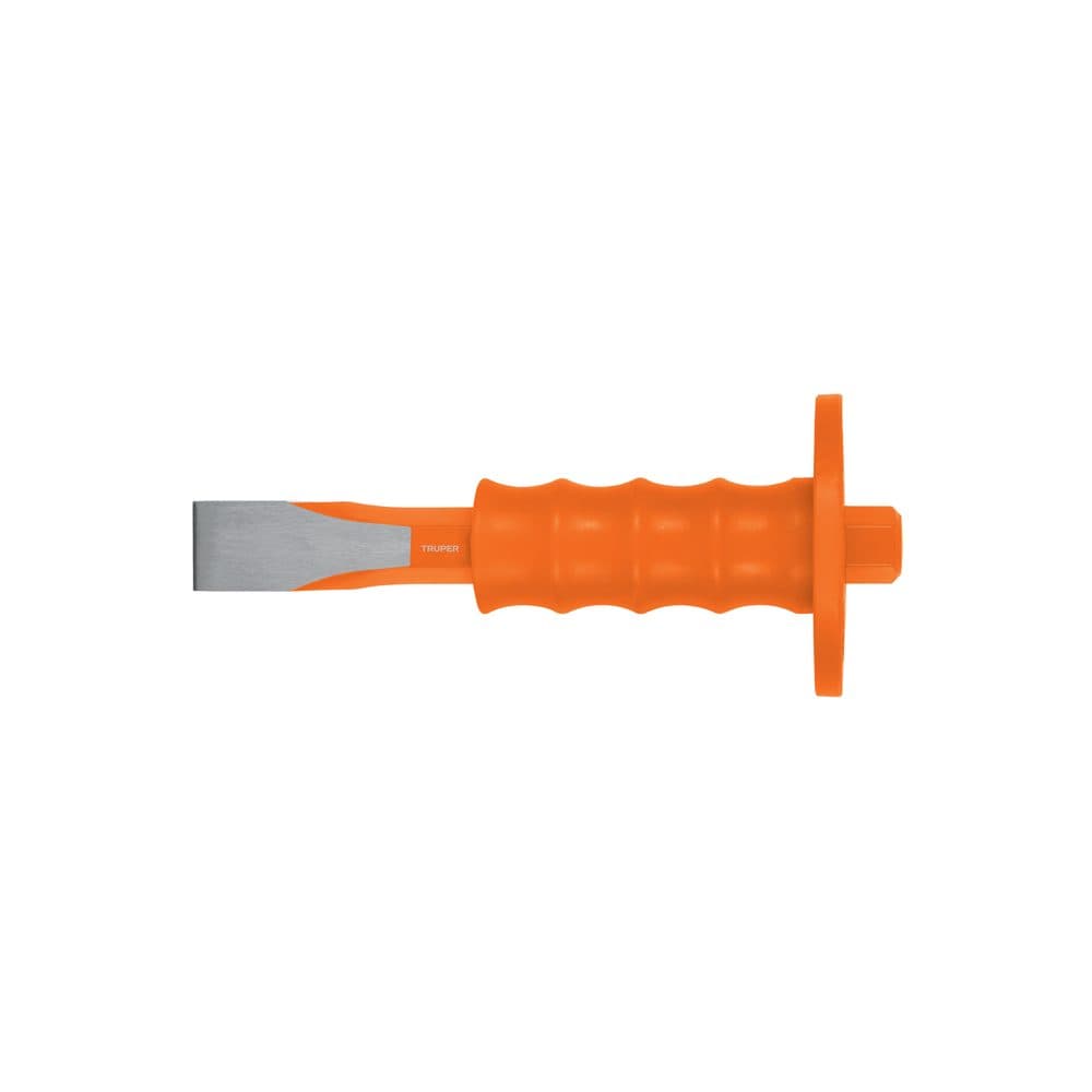 Cincel de corte frío 1 x 8" con grip, TRUPER