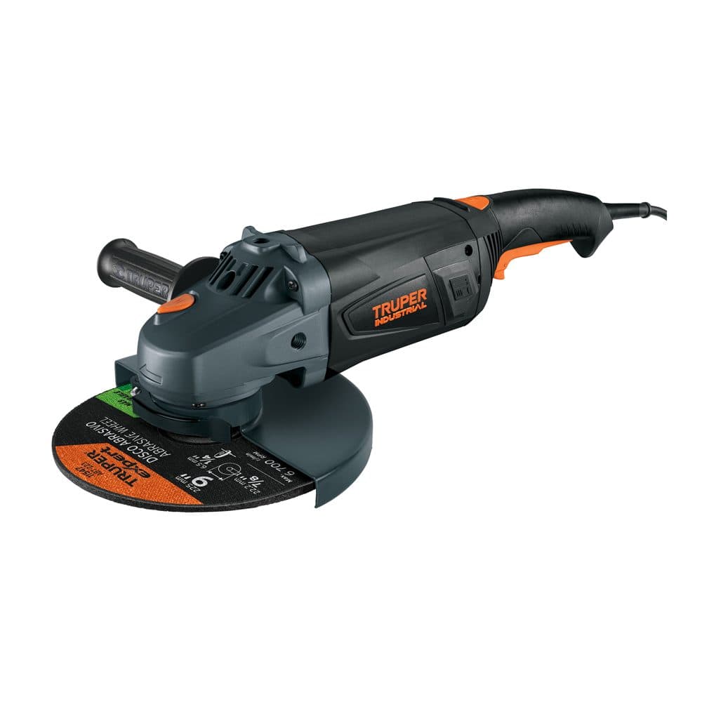Esmeriladora angular 9", 2350W, TRUPER INDUSTRIAL