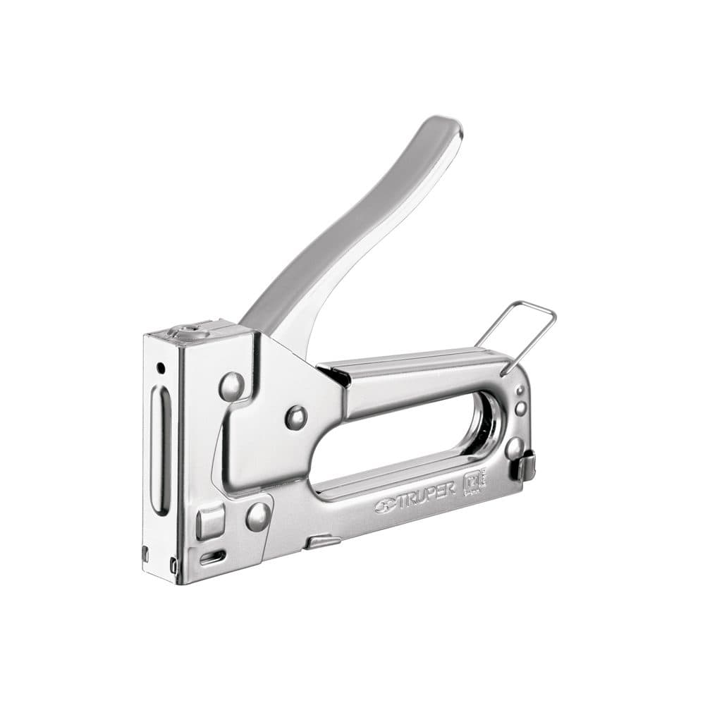 Truper Engrapadora tipo pistola para ¼" y 5/16", con 200 grapas