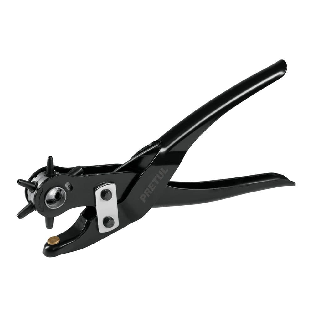 Truper Pinza sacabocados 6 punzones, 9",  PRETUL