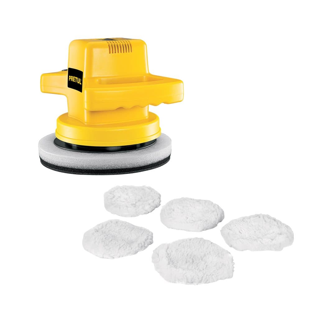 Truper Pulidora roto-orbital 10", 110W, PRETUL