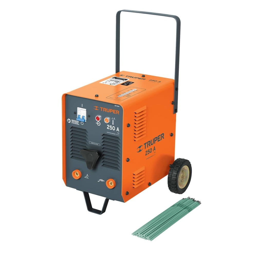 Truper Soldadora arco eléctrico, compacta, 180 A, corriente alterna