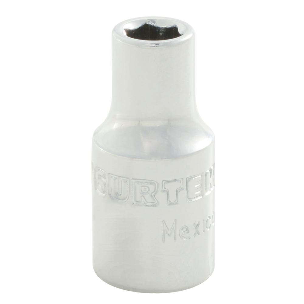 Surtek Dado cuadro de 1/4", 6 puntas, en pulgadas, 1/4"