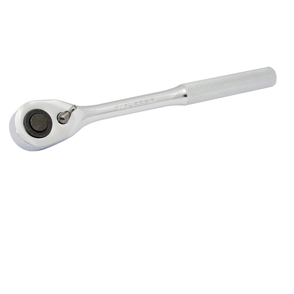 Urrea Matraca reversible cromada, quick release, para dado cuadro de 1/2", 10-1/8"