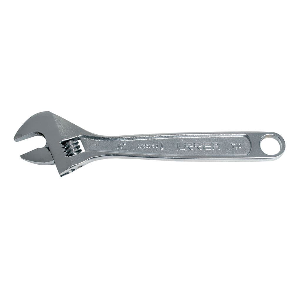 Urrea Llave ajustable cromada 1-1/8", 10"