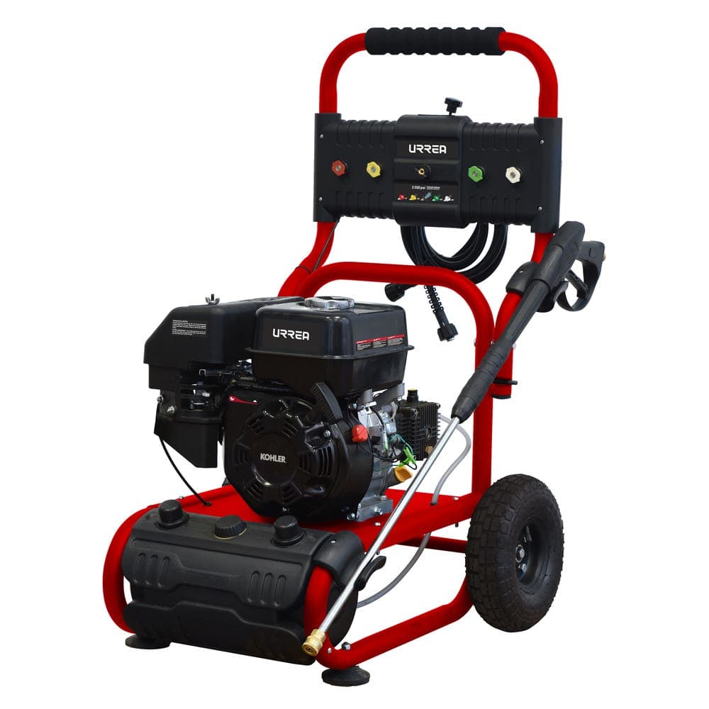 Urrea Hidrolavadora a gasolina 6.5 HP, 3200 PSI, 10.8 Lt por minuto