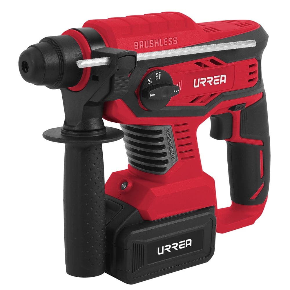 Urrea Rotomartillo SDS plus 4Ah a batería Litio-ion 20 V, 1400 RPM