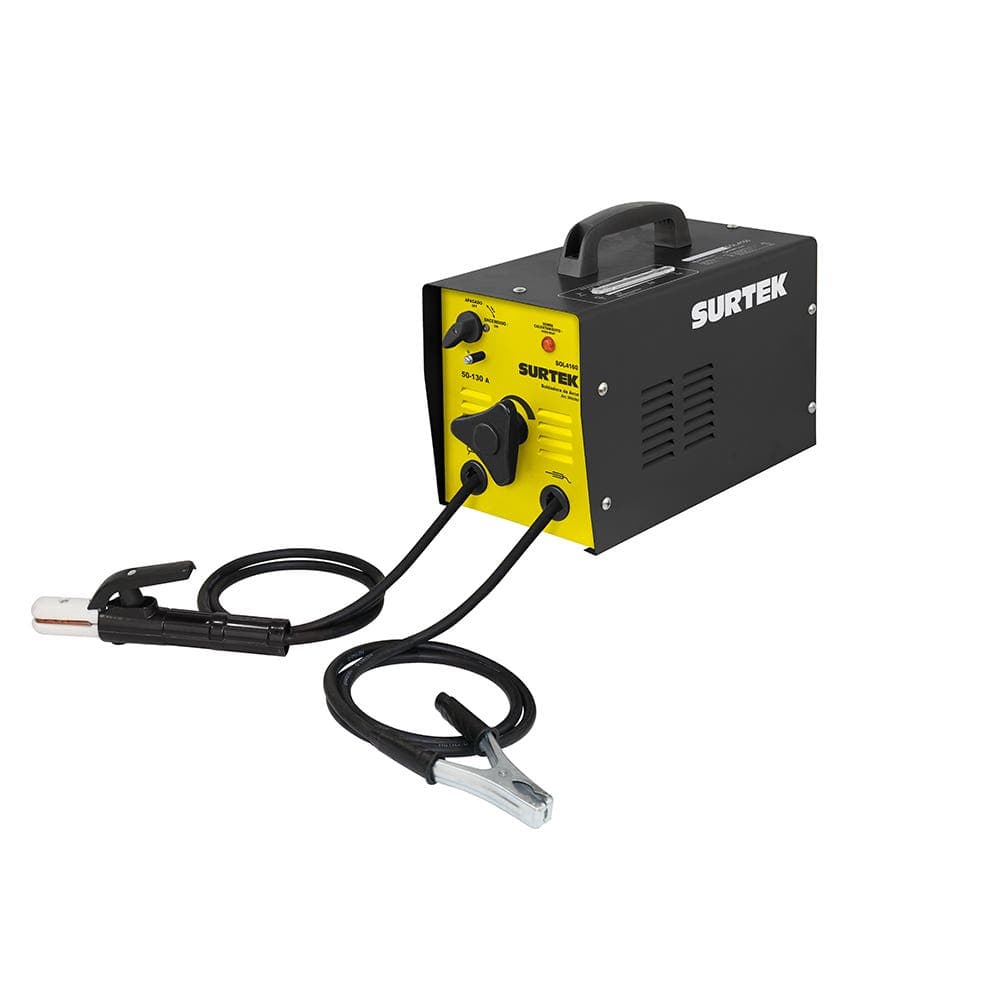 Surtek Soldadora de transformador por arco para electrodos 110 V, 50 - 130 A