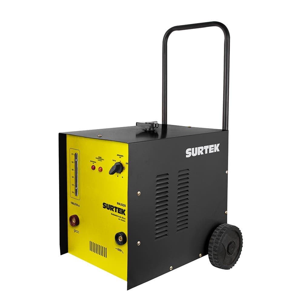 Surtek Soldadora de transformador por arco para electrodos 110 - 220 V, 100 - 210 A