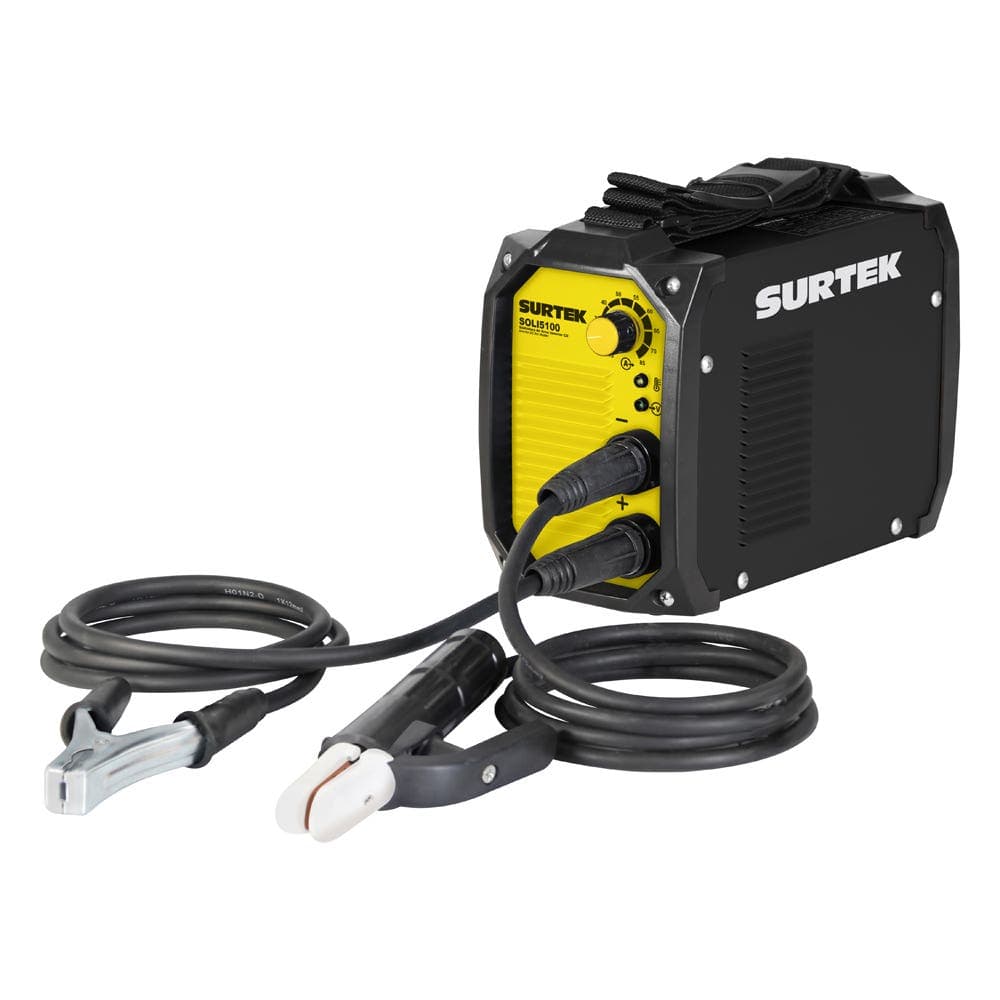 Surtek Soldadora inverter para electrodos de 1 fase 110 V conexión a tierra, 100 A