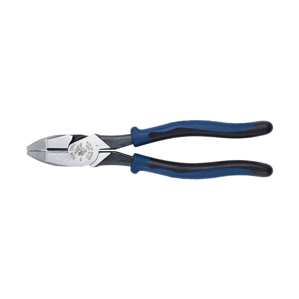 Pinza de electricista alta palanca cabeza inglesa, Journeyman™ de 9" Klein Tools J213-9NE