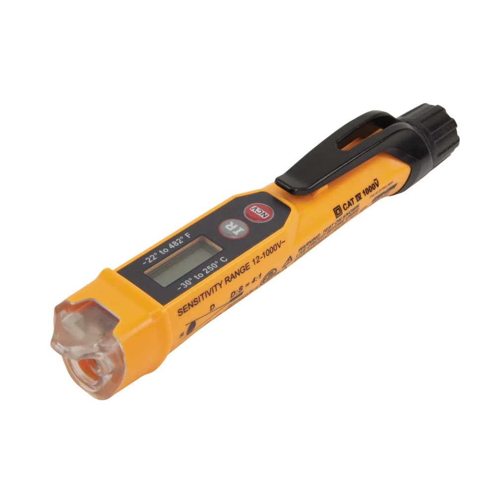 Probador de voltaje sin contacto con termometro infarrojo -30 a 250 °C Klein Tools NCVT-4IR