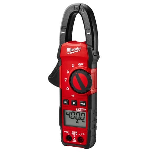 Milwaukee Medidor de pinza de 400 amp