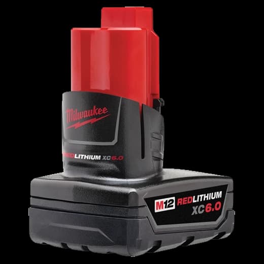 Milwaukee Paquete de baterías de capacidad prolongada M12™ REDLITHIUM™ XC6.0