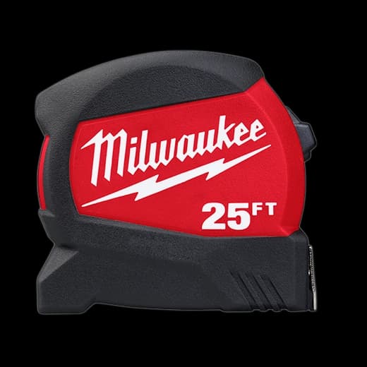 Milwaukee Cinta métrica compacta de hoja ancha de 25 pies