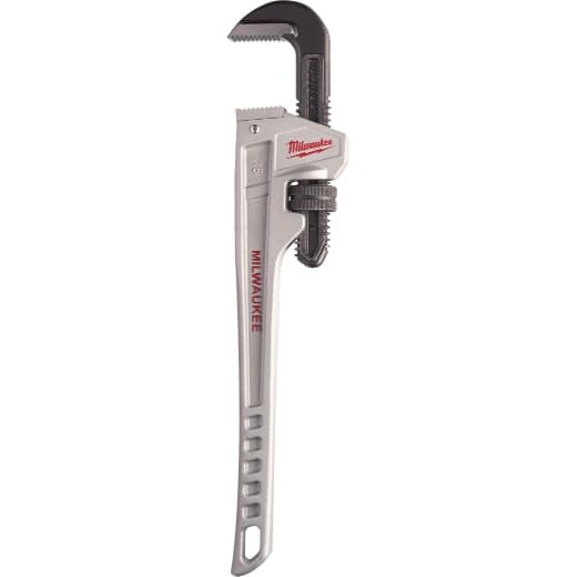 Milwaukee Llave para tubos de aluminio de 18"