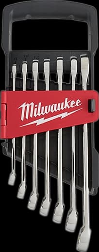 Milwaukee Juego de llaves combinadas (7 piezas): métricas