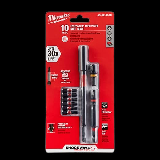 Milwaukee Juego de expansión SHOCKWAVE™ de 10 piezas