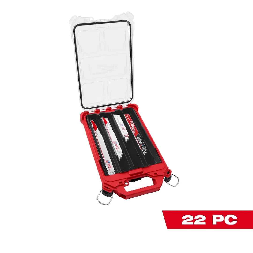 Kit PACKOUT™ de 22 hojas SAWZALL® de Milwaukee