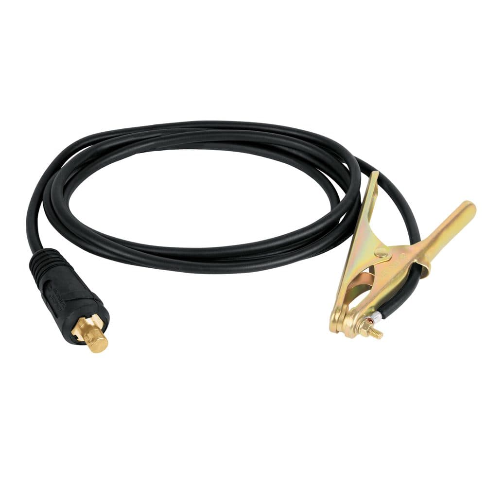 Pinza para tierra y cable para cortadoras de plasma, TRUPER