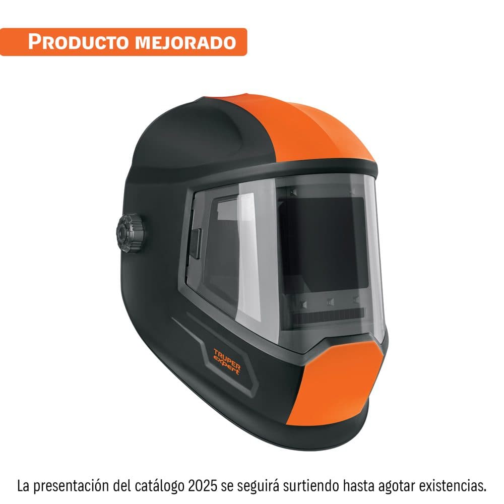 Truper Careta electrónica para soldar, 9-13, panel digital, EXPERT
