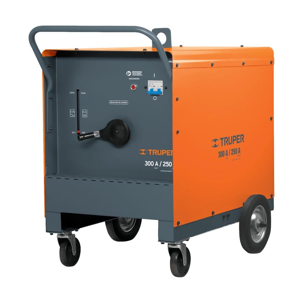Truper Soldadora arco eléctrico, corriente alterna/directa 300-250A